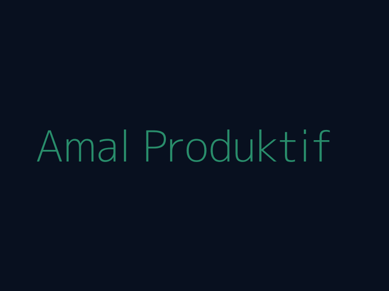 Amal Produktif