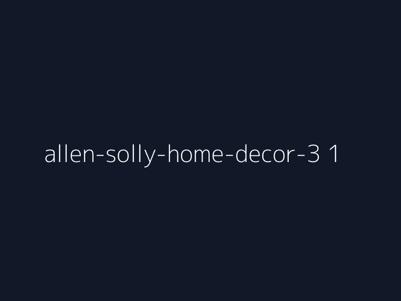 Allen Solly Home Decor