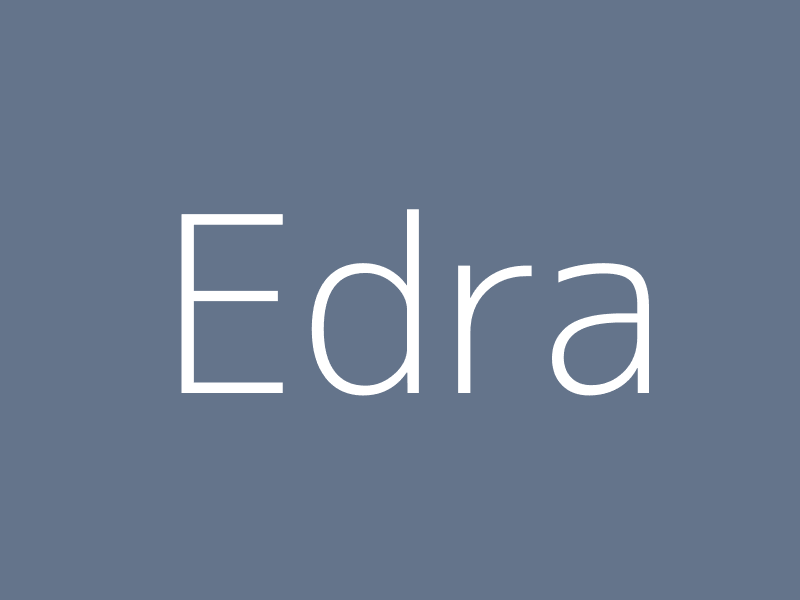 Logo Edra