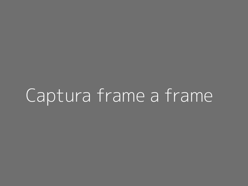 Interfaz de captura BlackQuack StopMotion