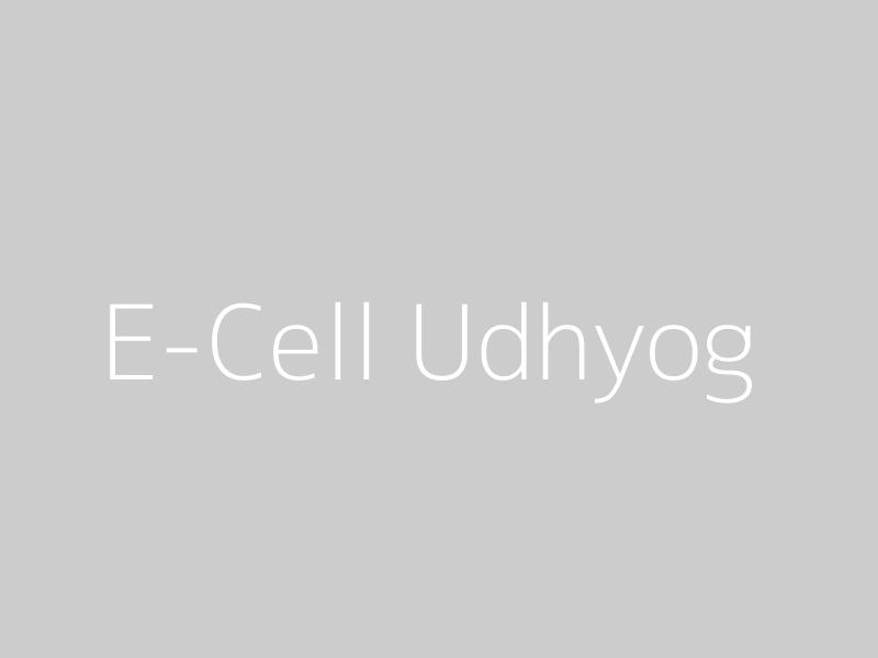 E-Cell Udhyog