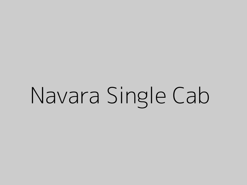 Navara Single Cab
