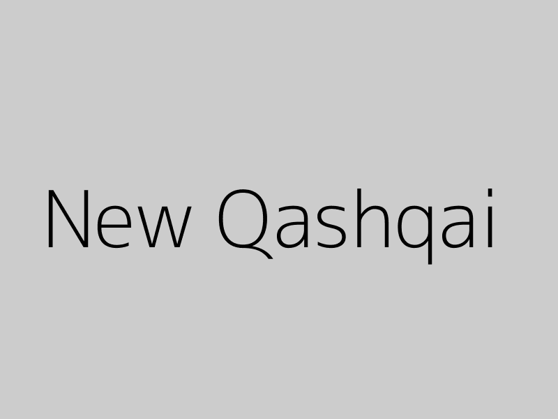 New Qashqai