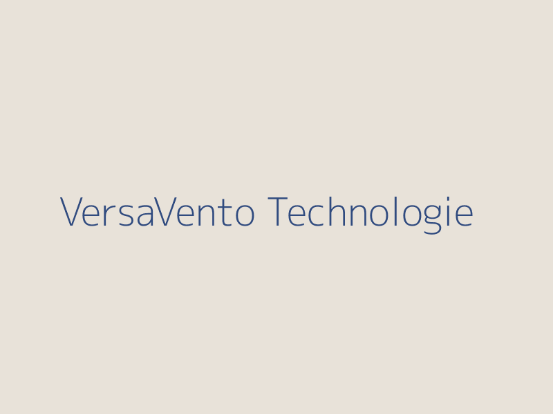 VersaVento technologie doorsnede
