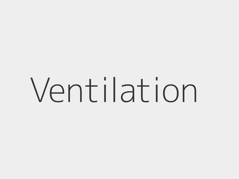 Ventilation and condensation control