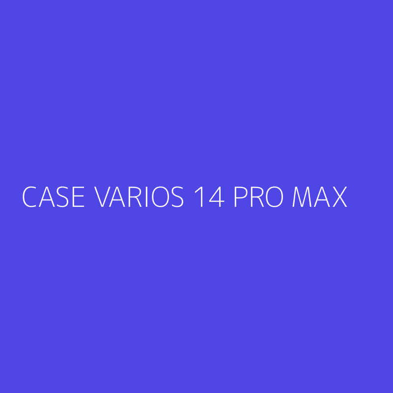 CASE VARIOS 14 PRO MAX