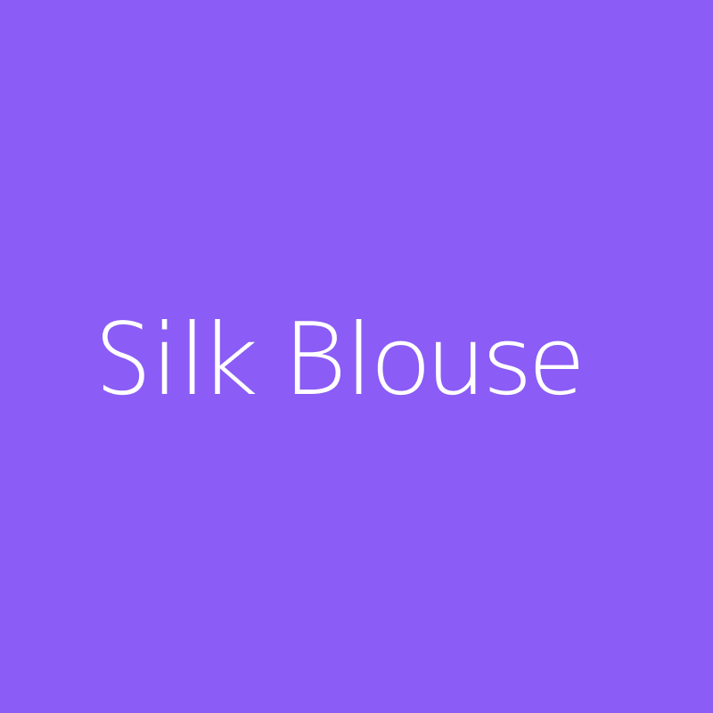 Silk Blouse with Ruffle Details