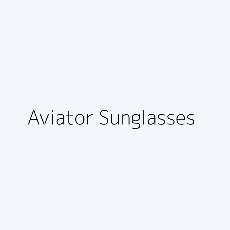 Polarized Aviator Sunglasses