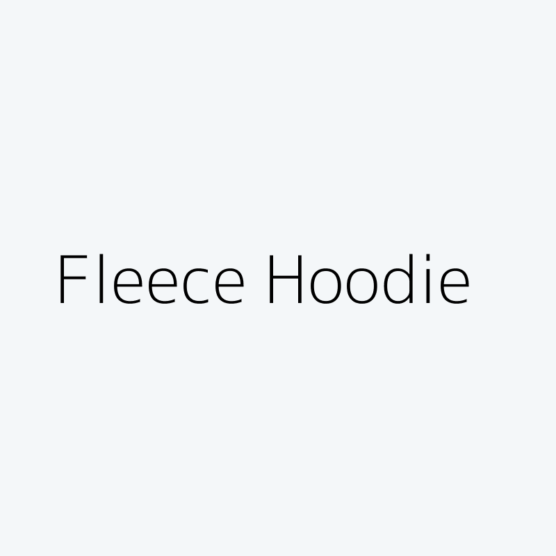 Fleece Pullover Hoodie
