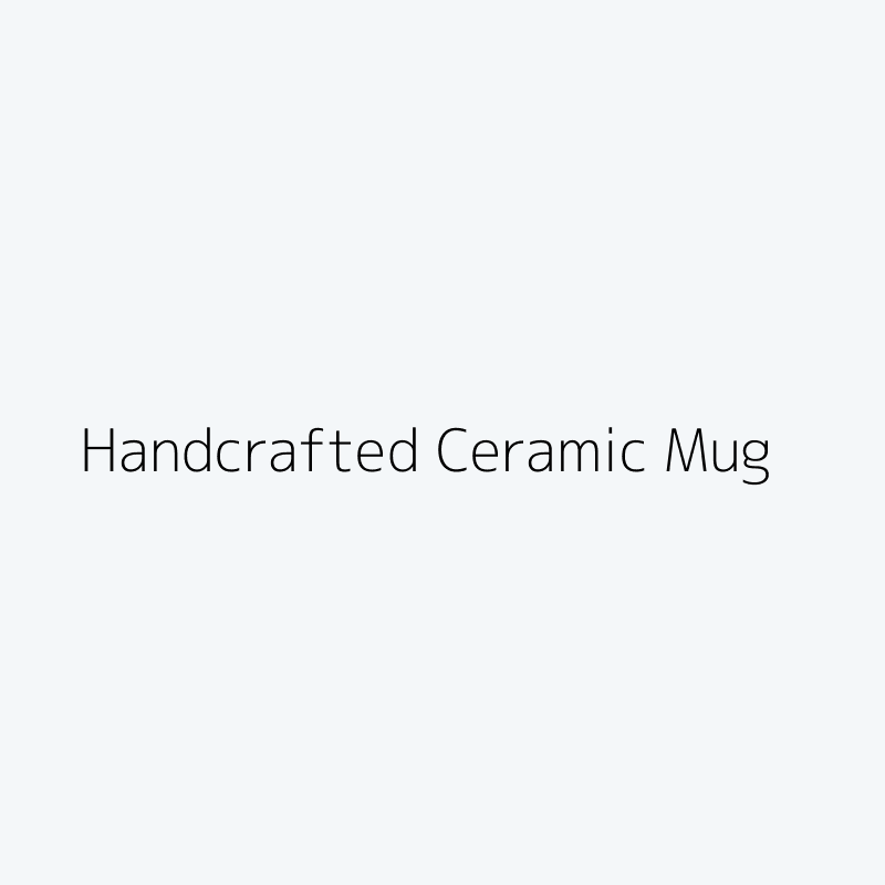 Handcrafted Ceramic Mug