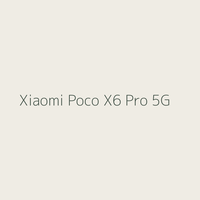 Xiaomi Poco X6 Pro 5G