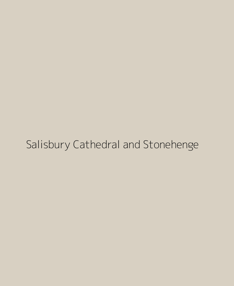 Salisbury Cathedral and Stonehenge tourism image