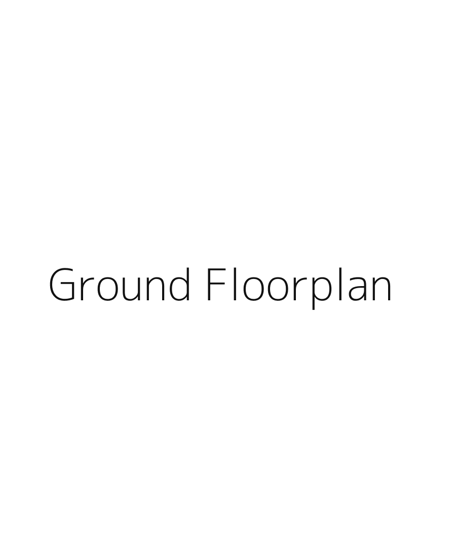 Ground floorplan