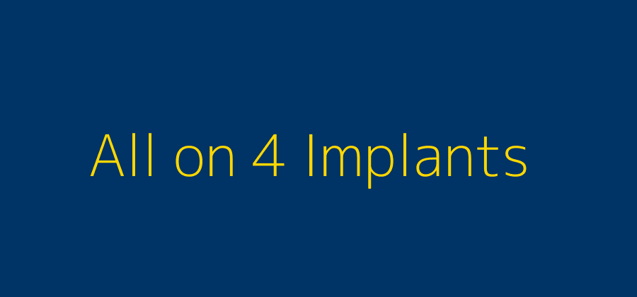 All on 4 Implants