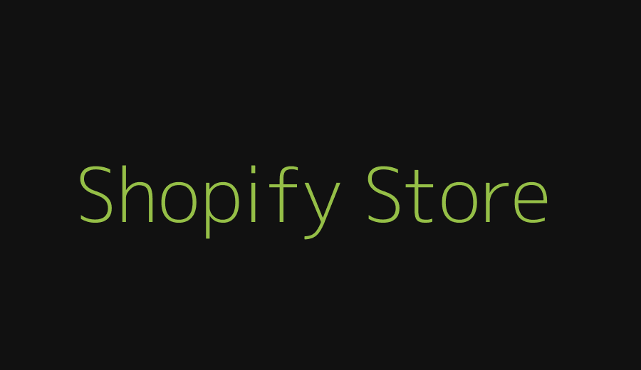 Shopify store development
