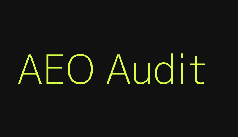AEO readiness audit by RAASIS Technology