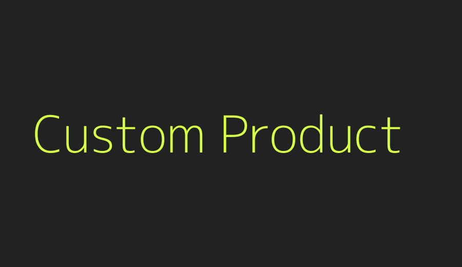 Custom product platform by RAASIS Technology