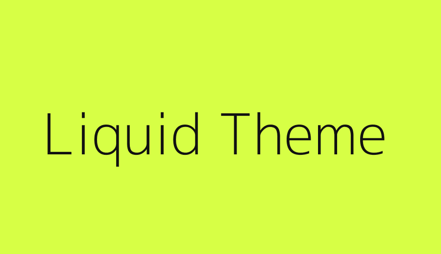 Shopify theme development