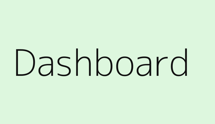Dashboard mobile app development