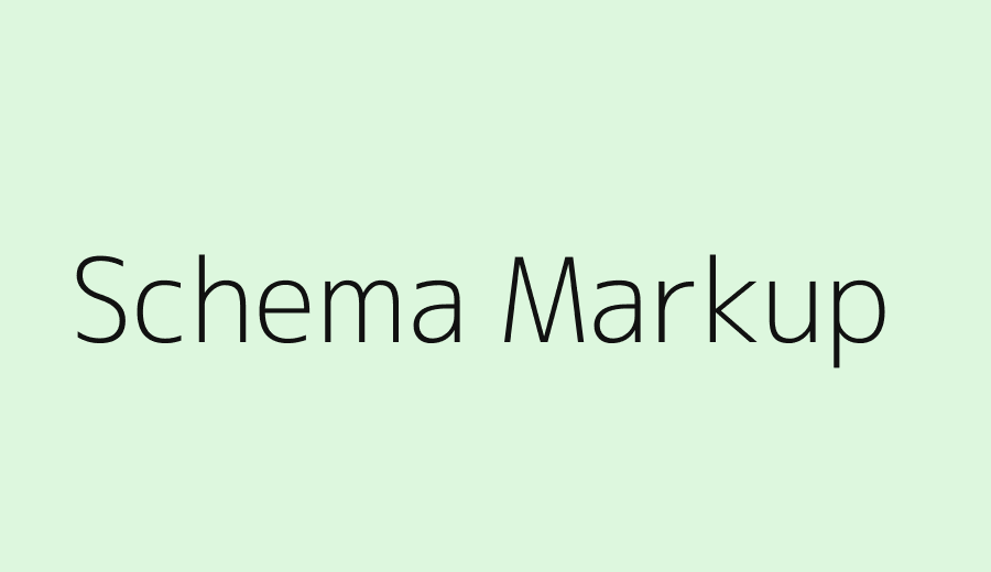 Schema markup for AEO services
