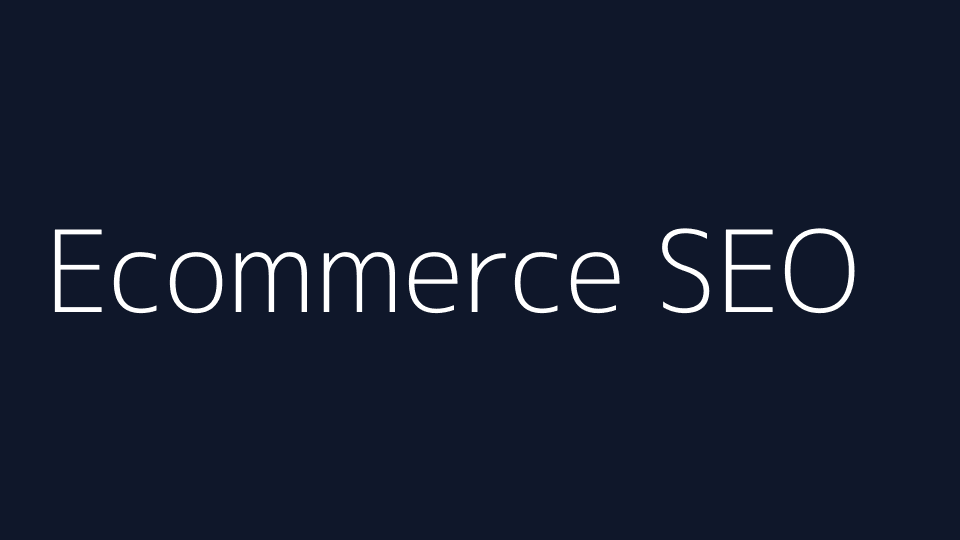 E-commerce SEO case study cover
