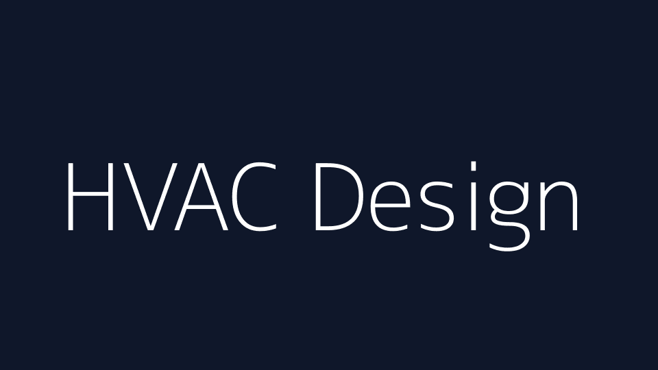 HVAC Design website cover