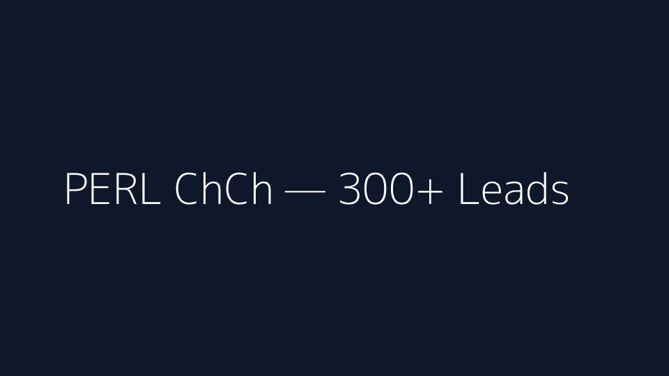 PERL Electrical Christchurch lead generation