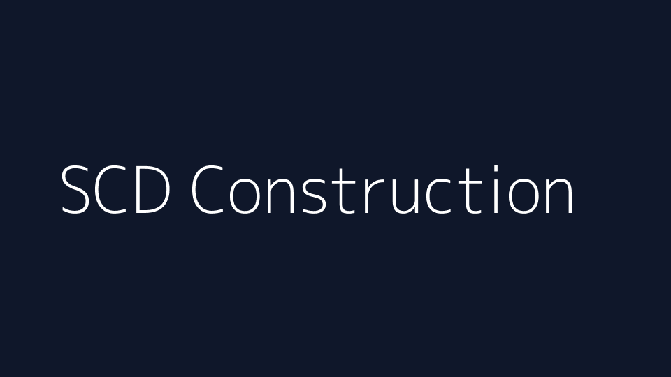 SCD Construction website cover