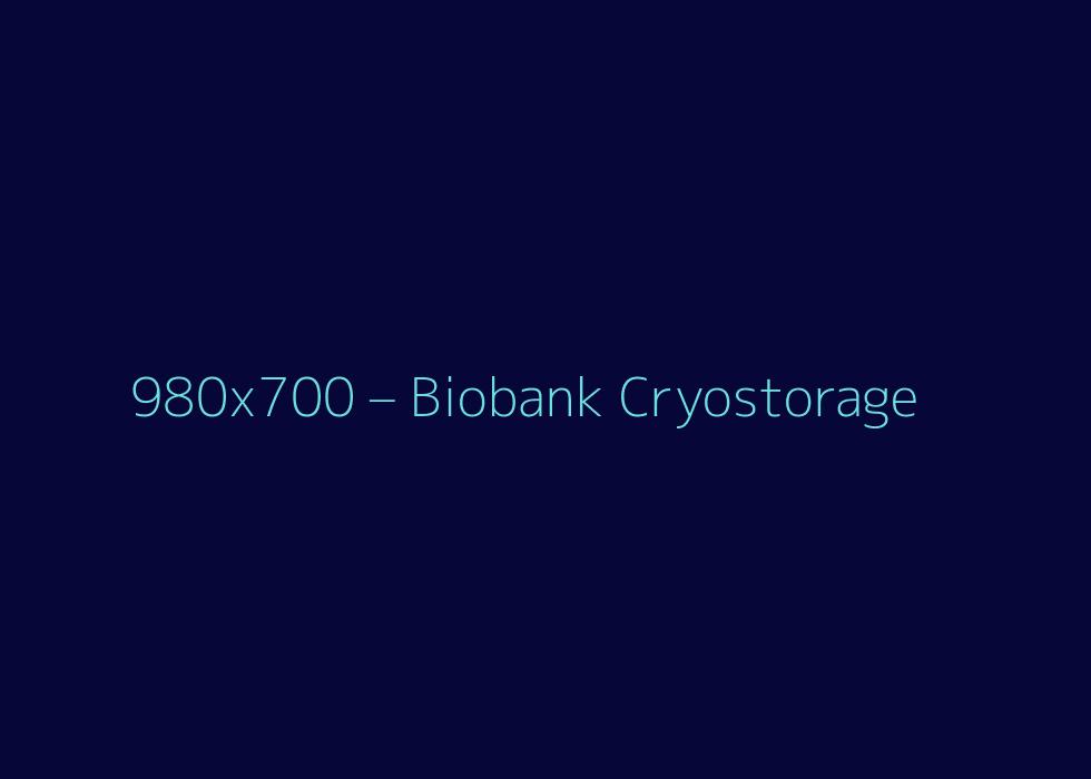 Biobank cryostorage vials
